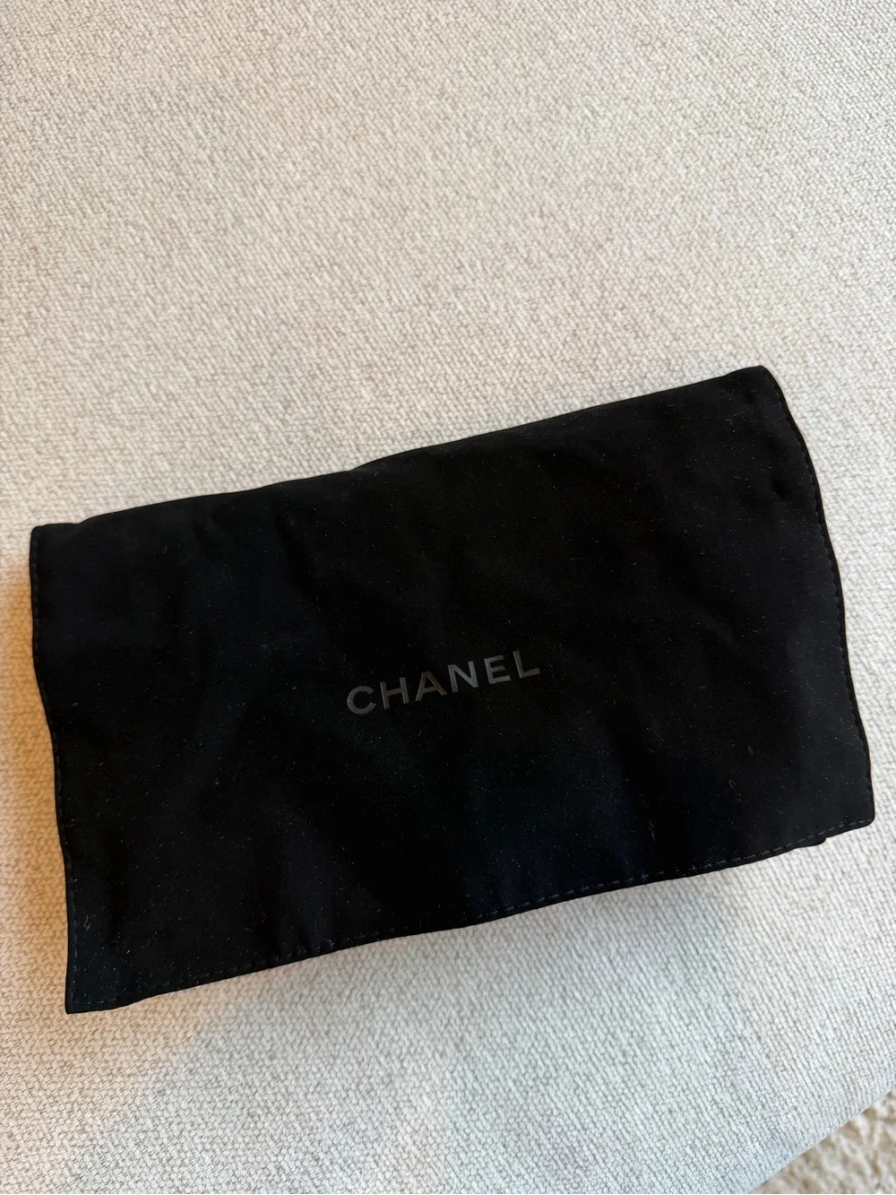 CHANEL WOC Black Quilted Caviar Crossbody with Silver Chain